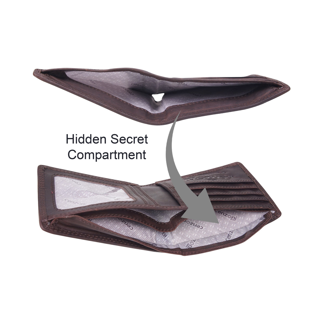 Cenzoni Fashions - Men's Cowhide Wallet - ZOPH2220
