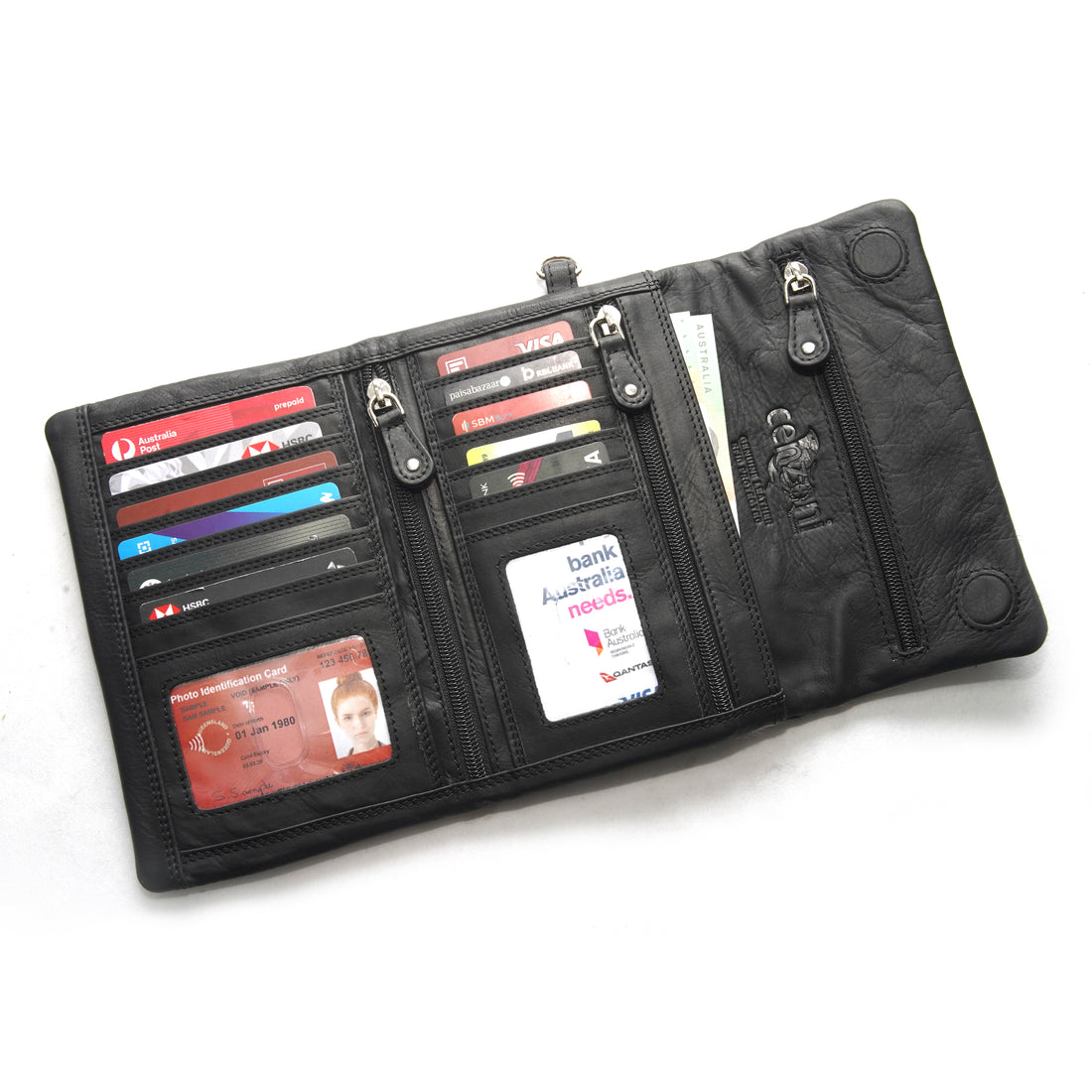 Cenzoni Fashions – Flap Over Trifold Wallet – ZOPHFT01