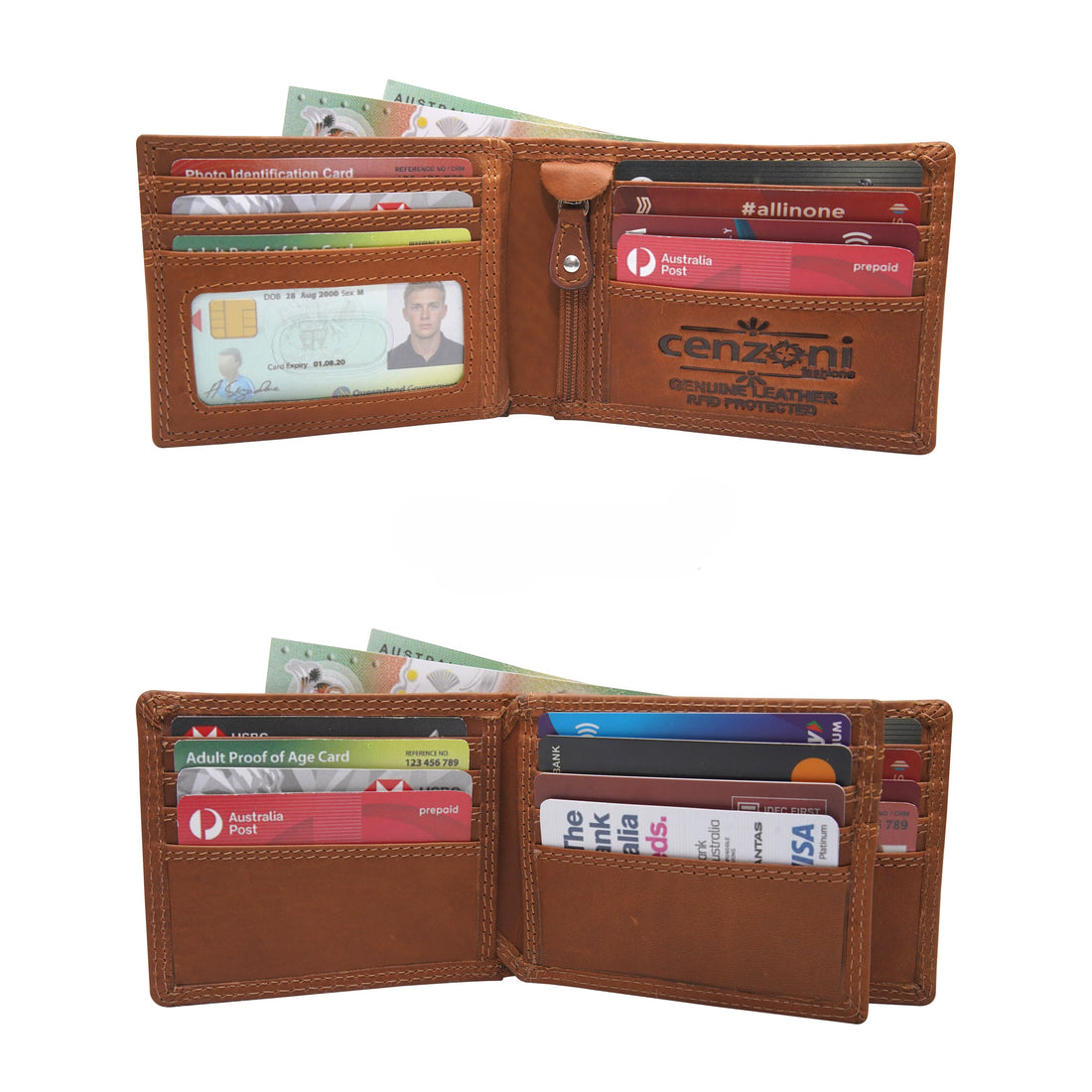 Cenzoni Fashions – Maxwell Bifold Wallet – ZOPM1