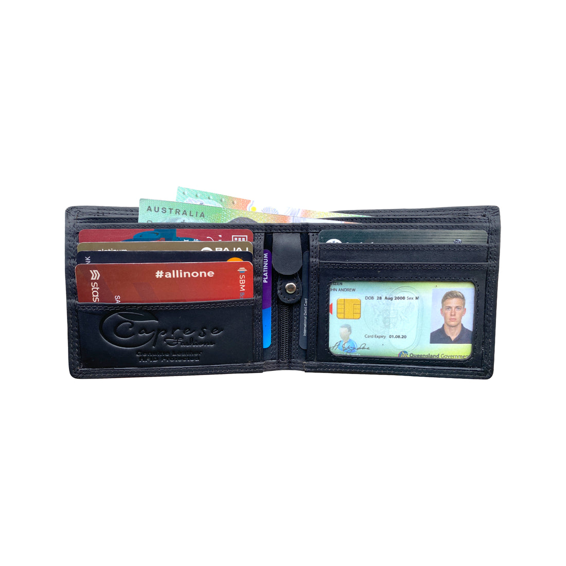Caprese Fashions Slim Bifold Wallet ZOPMW10