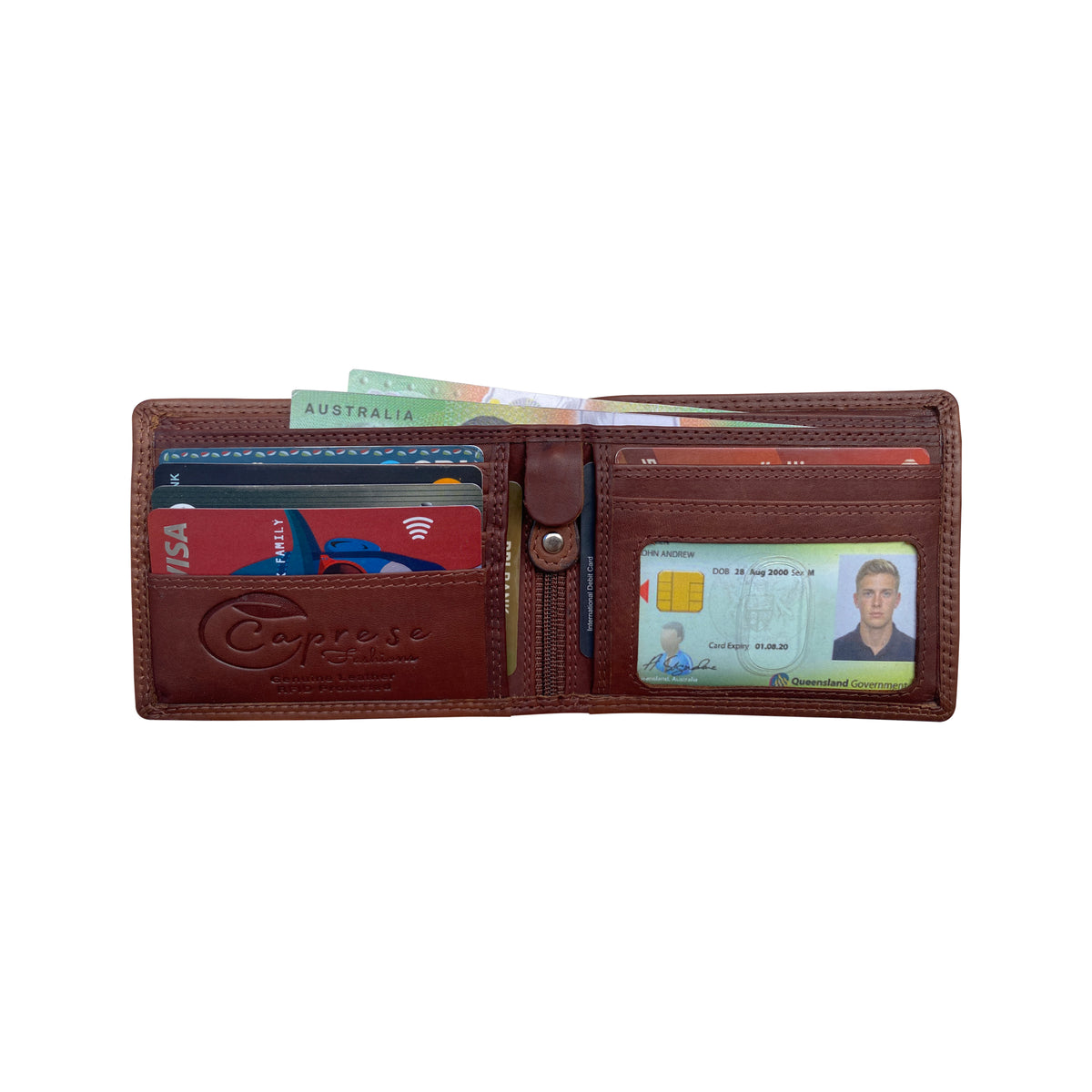 Caprese Fashions - Slim Bifold Wallet - ZOPMW10