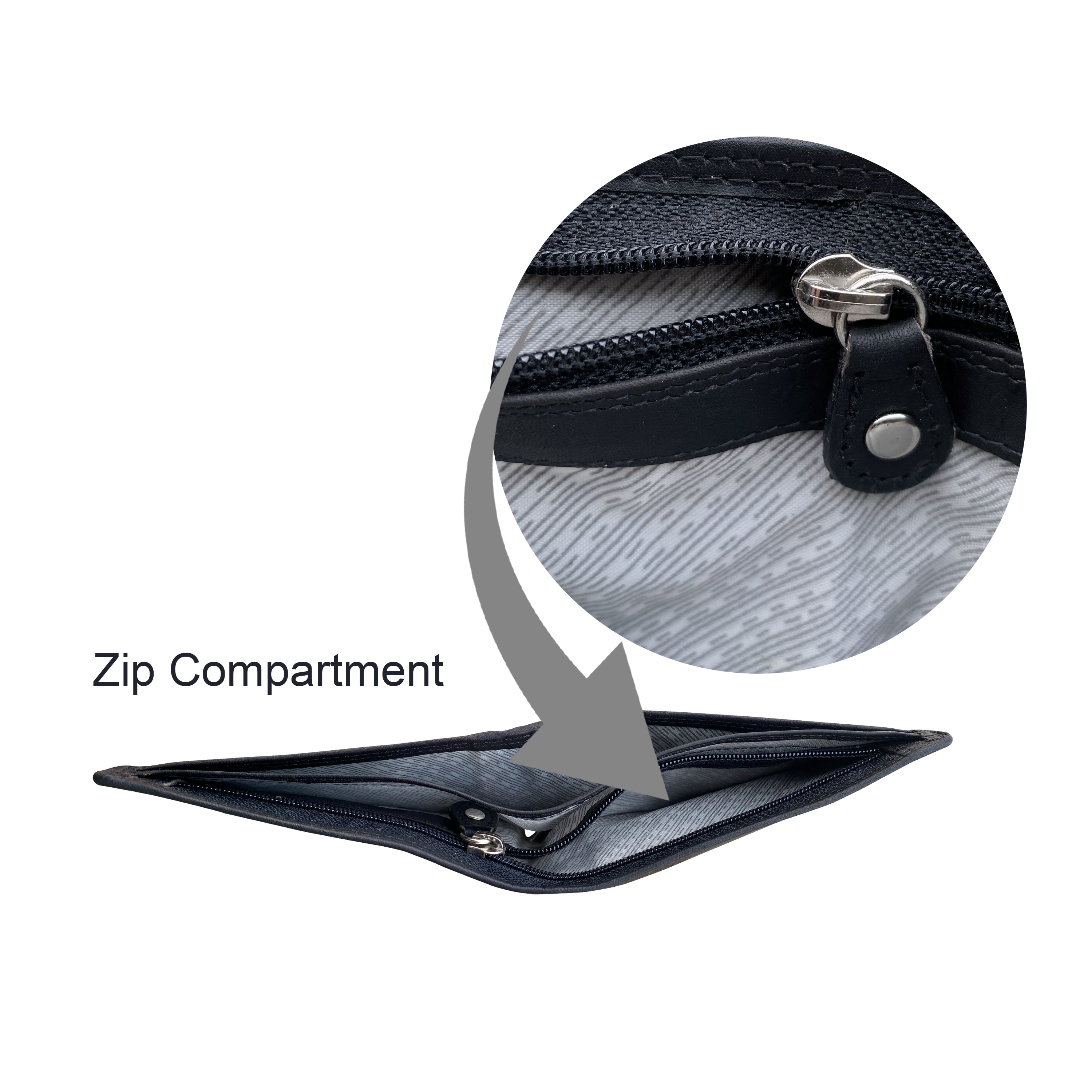 Caprese Fashions Slim Bifold Wallet  ZOPMW10A