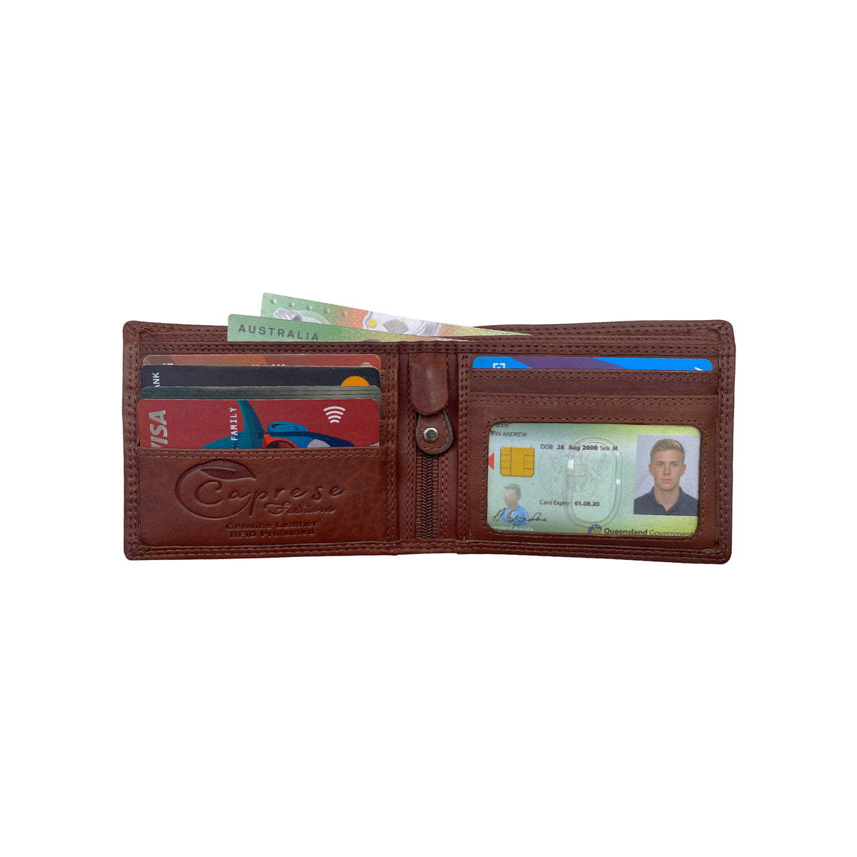 Caprese Fashions - Slim Bifold Wallet - ZOPMW10A