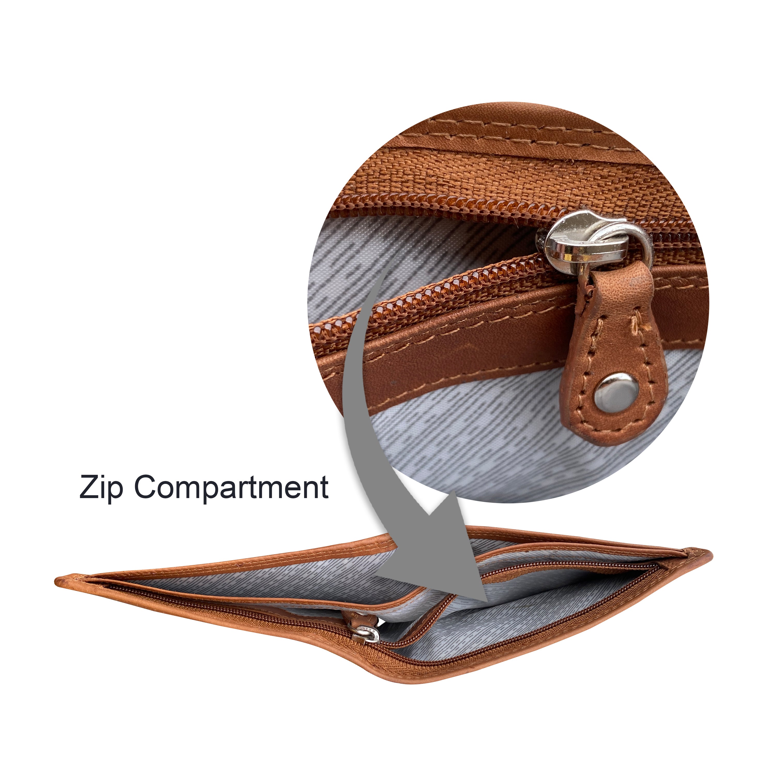 Caprese Fashions Slim Bifold Wallet  ZOPMW10A