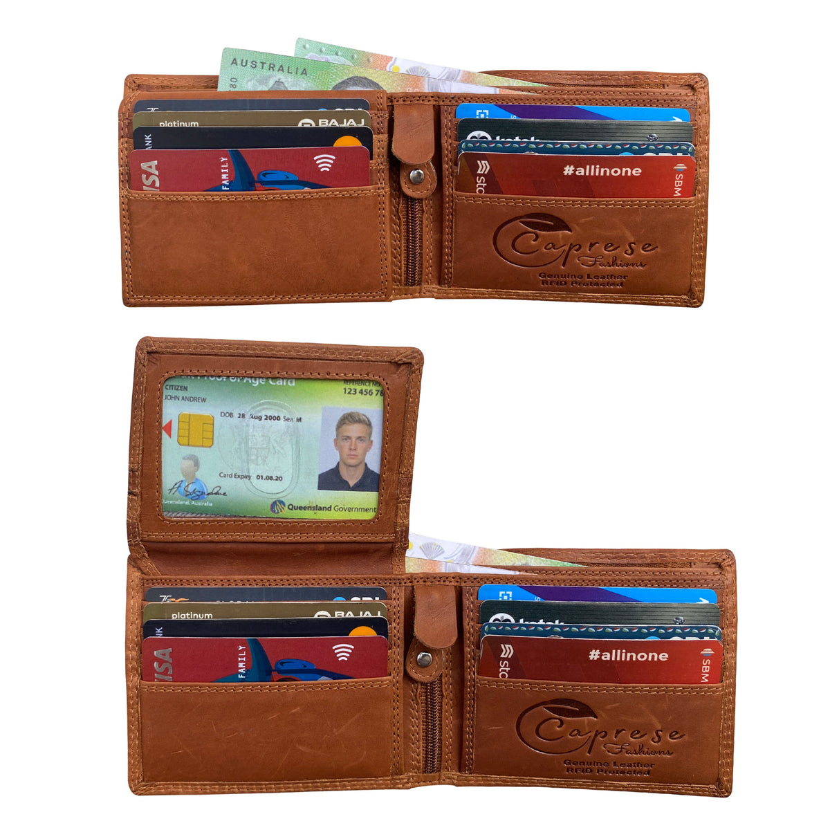 Caprese Fashions - Men's Wallet - ZOPMW12