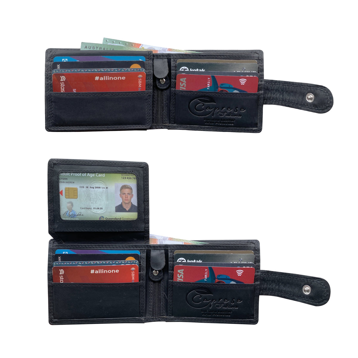 Caprese Fashions - Men's Wallet - ZOPMW12L