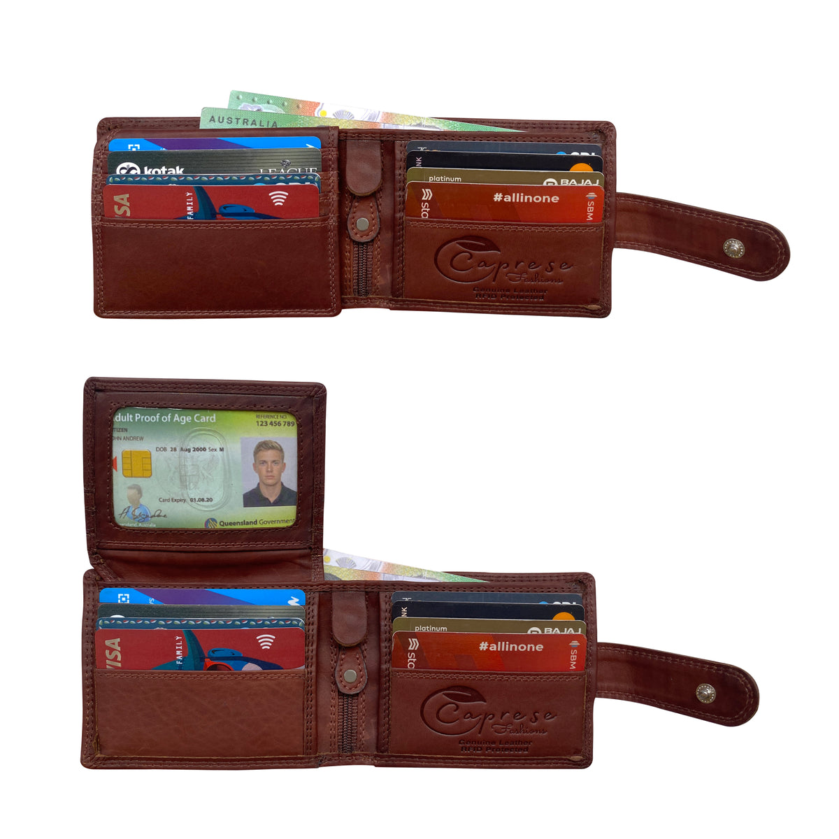 Caprese Fashions - Men's Wallet - ZOPMW12L