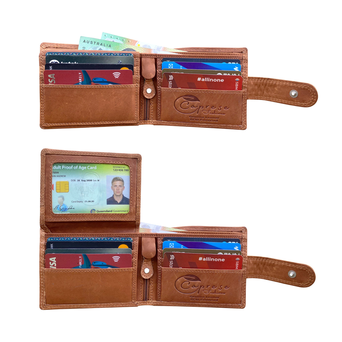 Caprese Fashions - Men's Wallet - ZOPMW12L