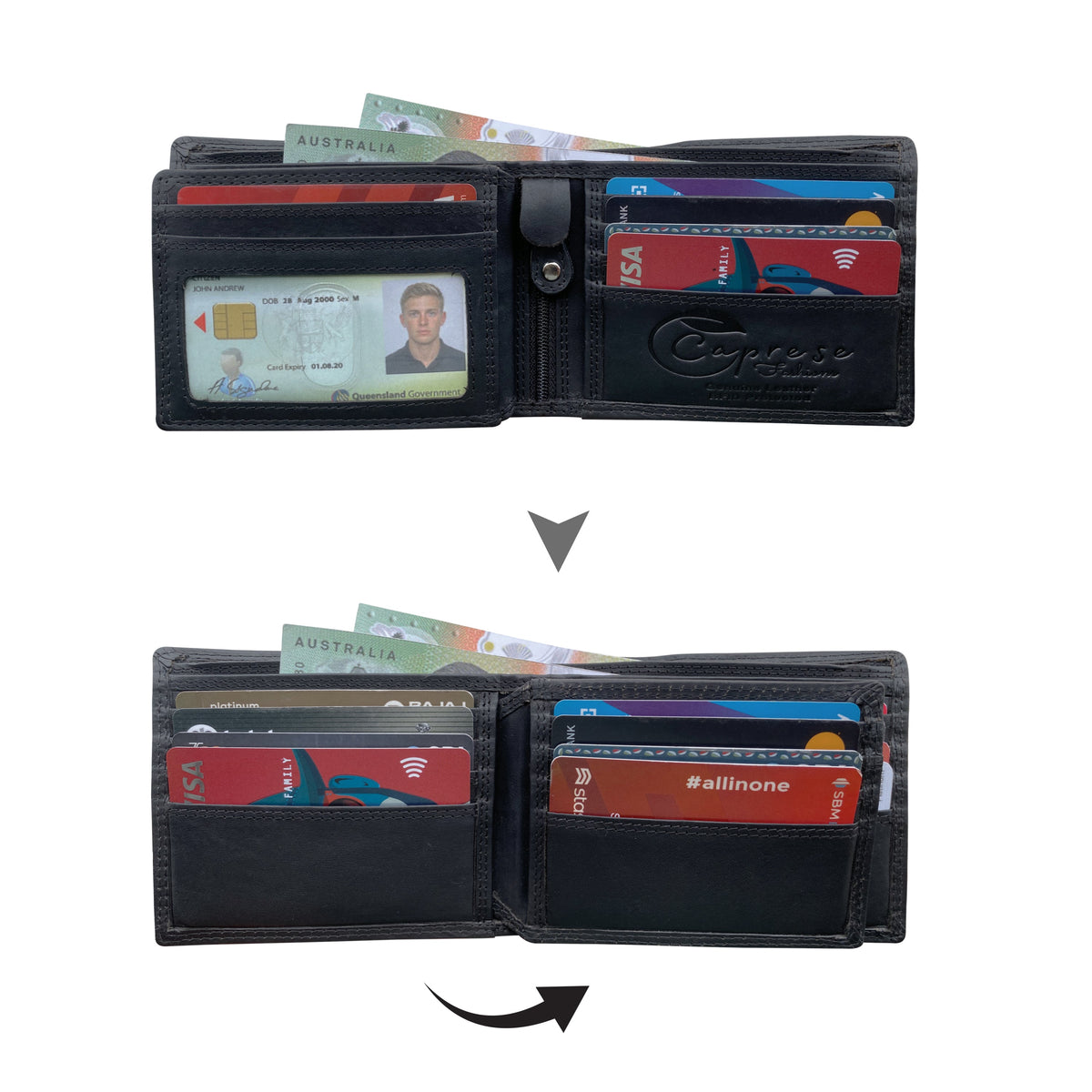 Caprese Fashions -  Men's Wallet - ZOPMW14
