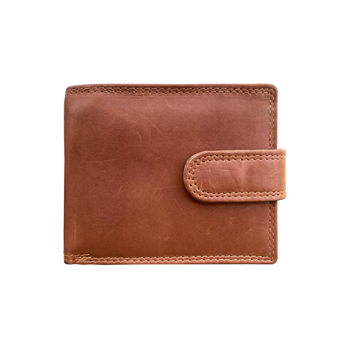 Caprese Fashions - Men’s Leather RFID Bi-Fold Wallet - ZOPMW14AL