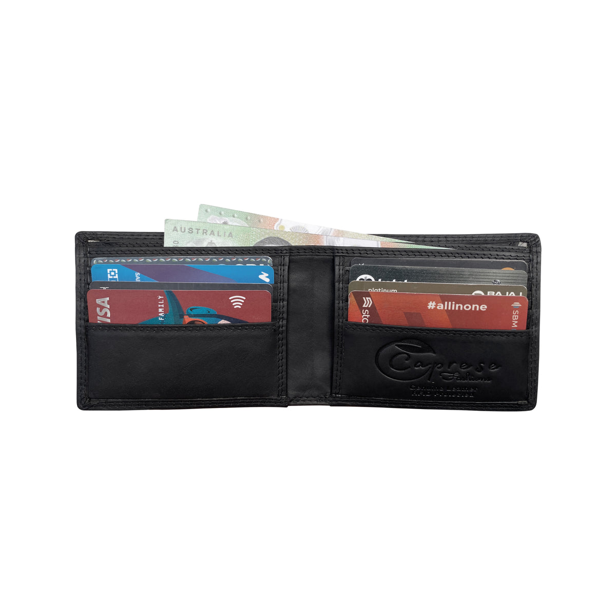 Caprese Fashions -  Men's Slim Bifold Wallet - ZOPMW15