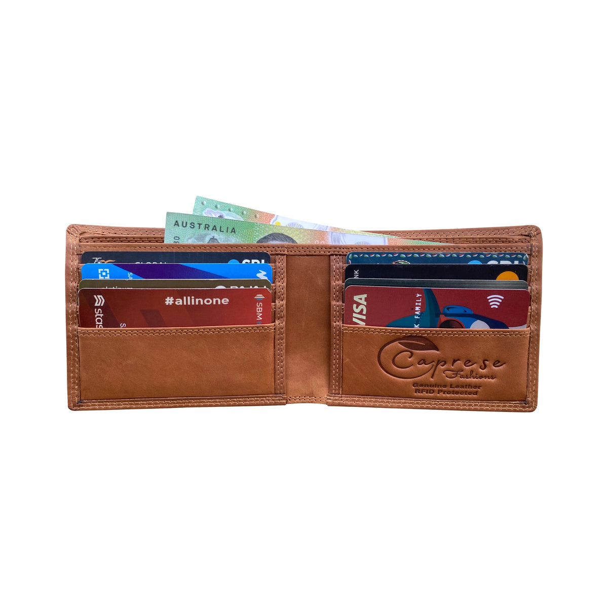 Caprese Fashions -  Men's Slim Bifold Wallet - ZOPMW15