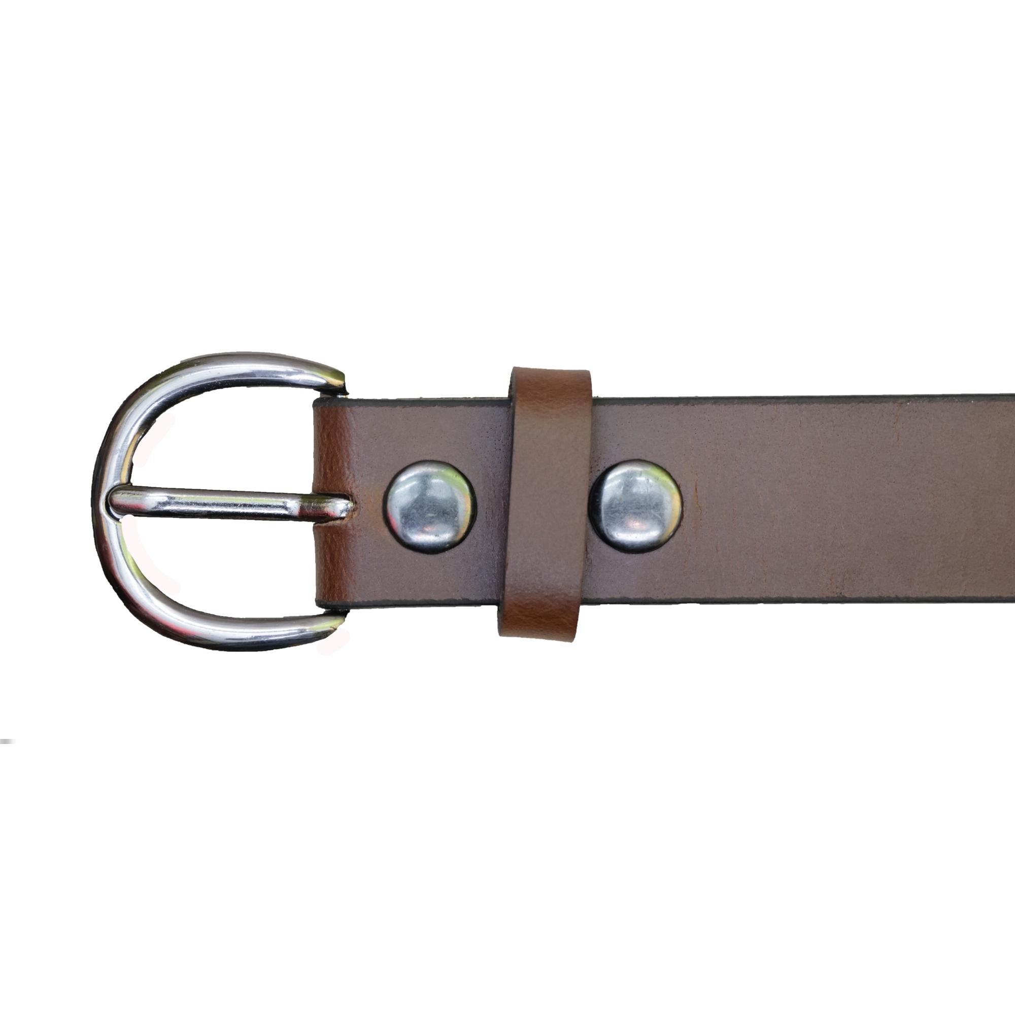 Tan Replaceable Buckle Belt. 33mm width – BOP1.5R(N)