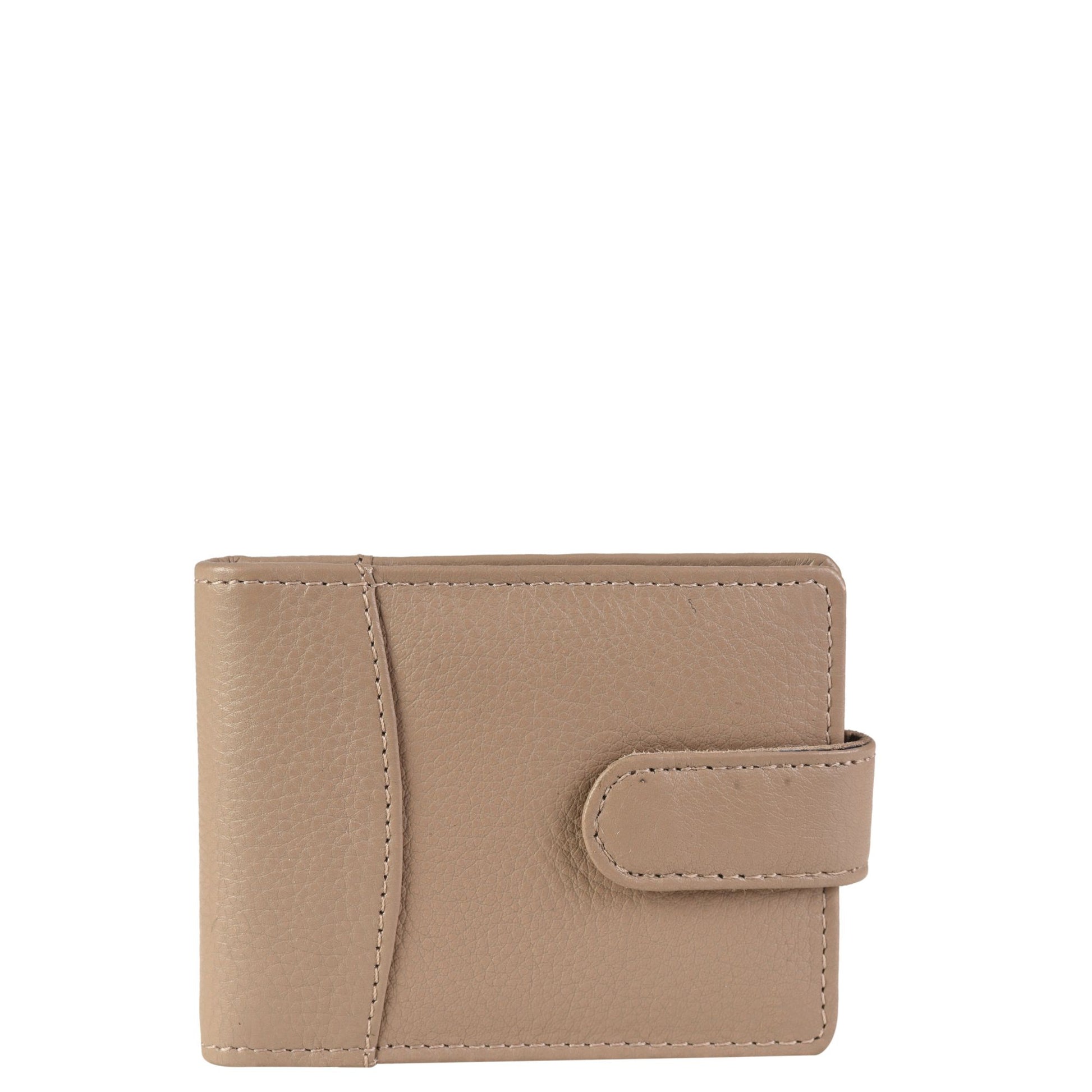Smoke leather card holder frontside