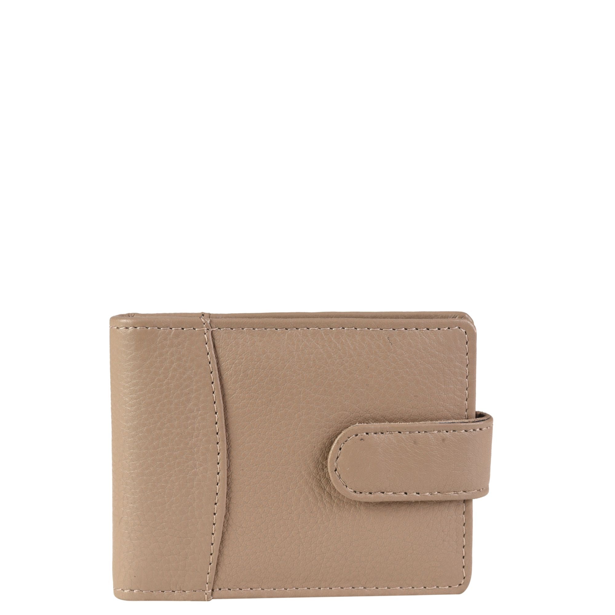 Smoke leather card holder frontside