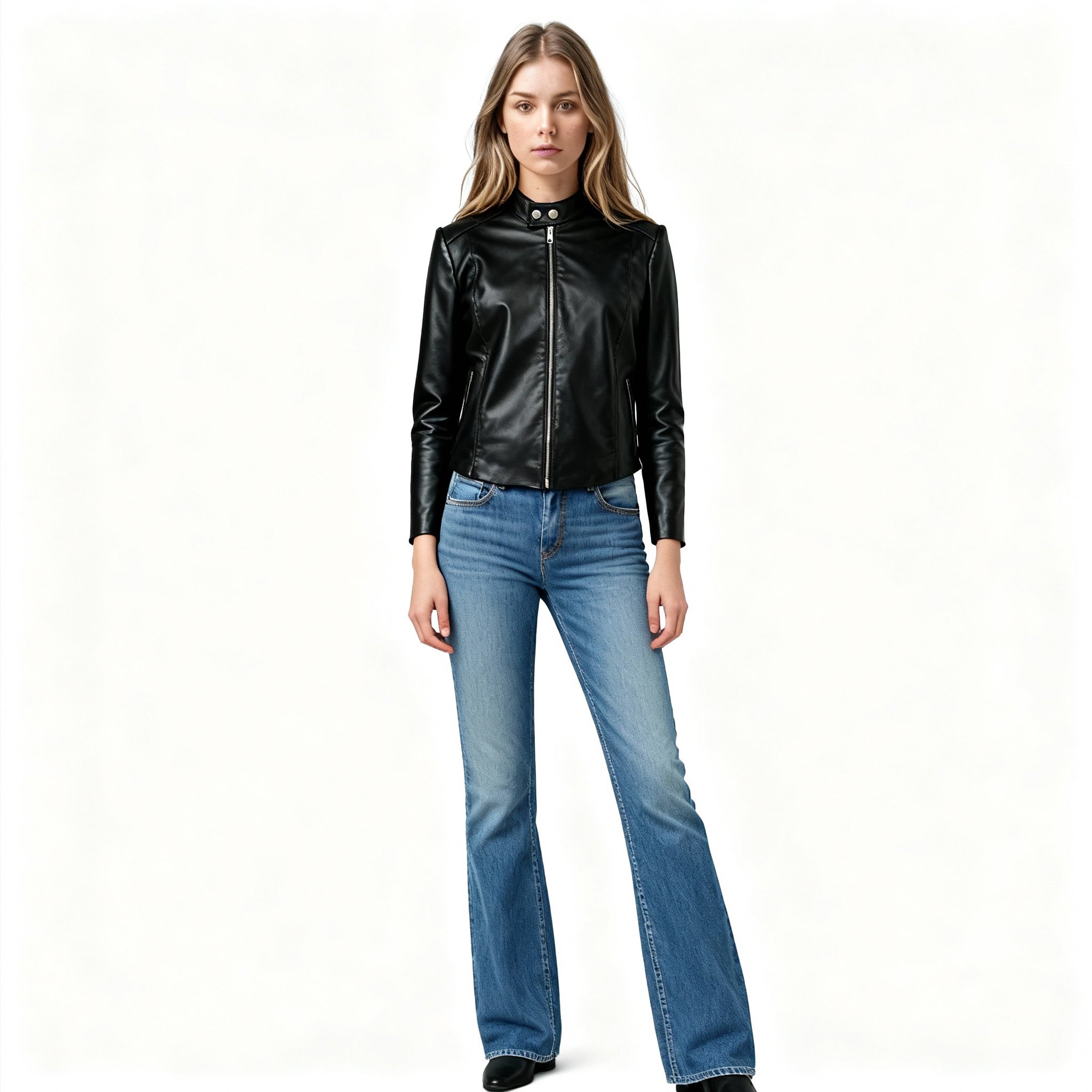 Ingrid Leather Jacket GW003L