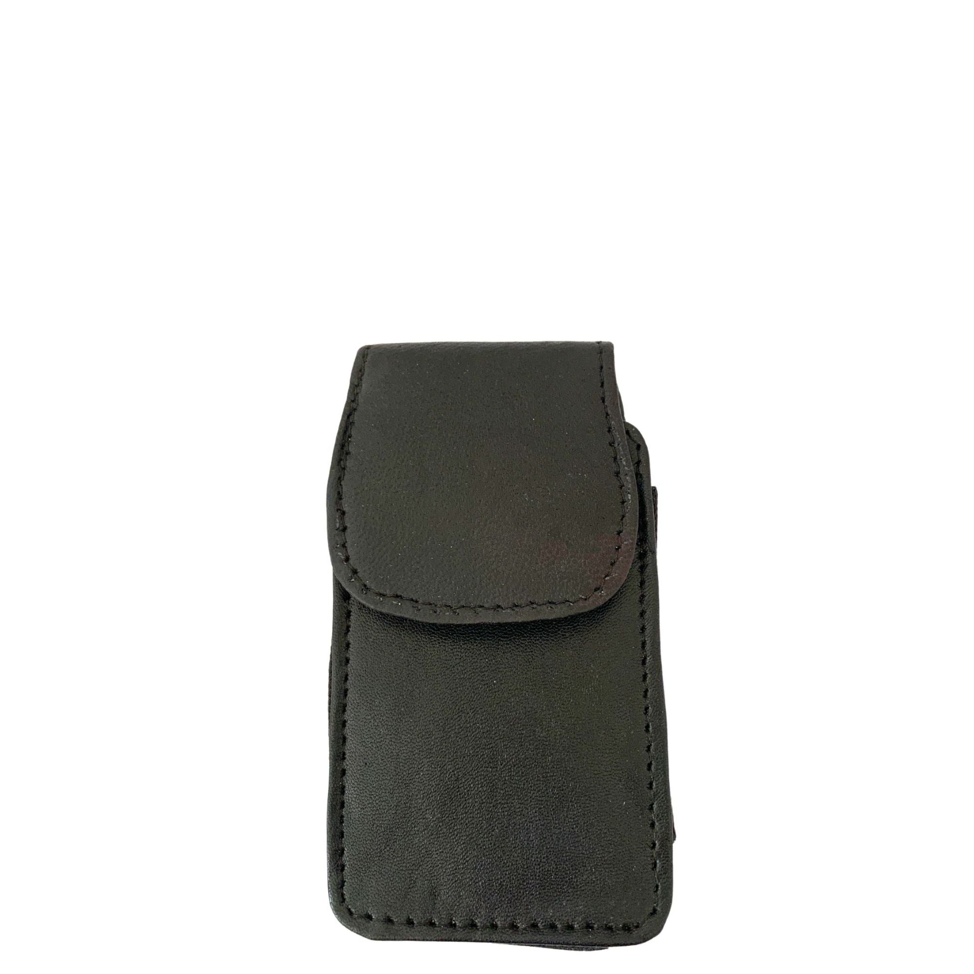Black Sheepskin Pouch