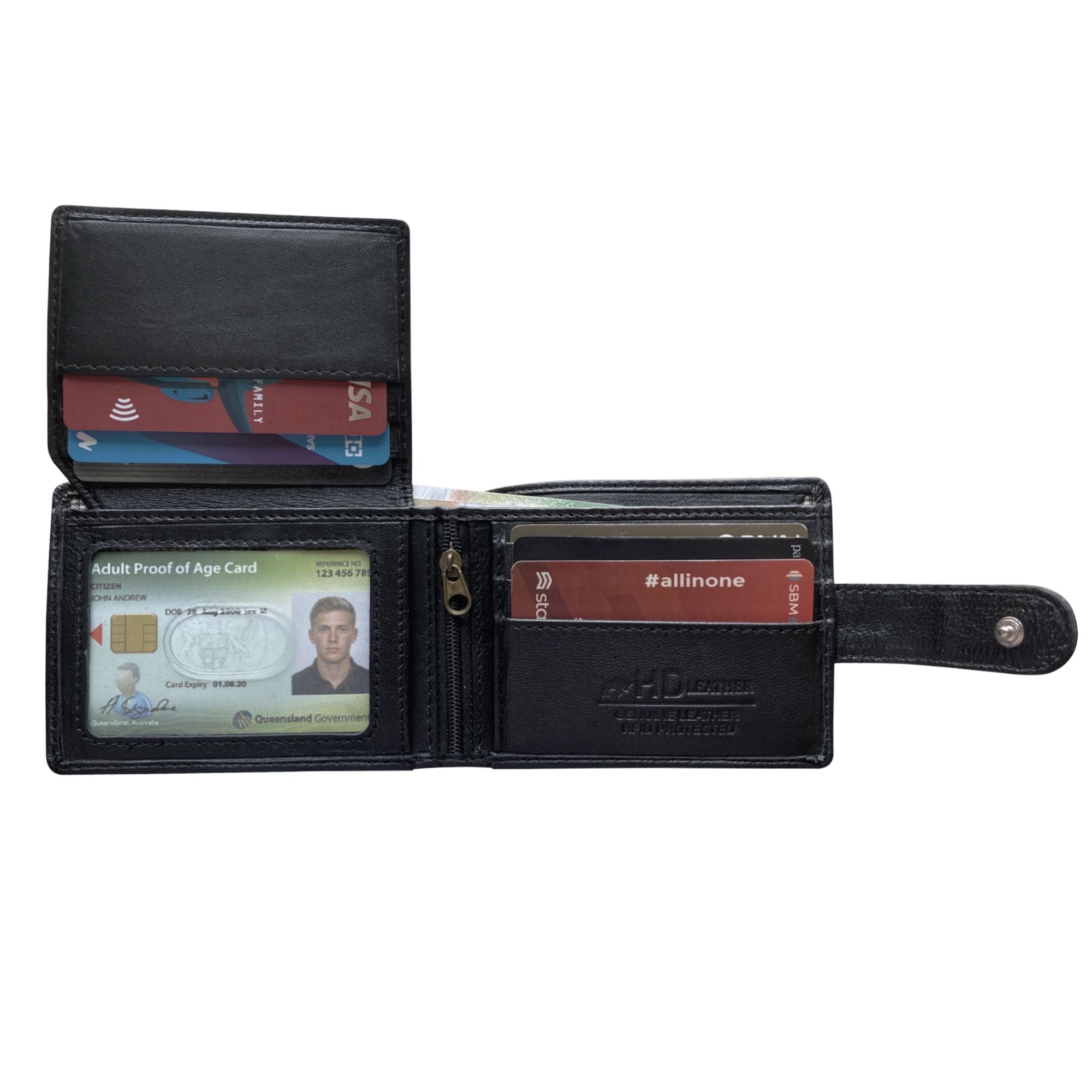 HD Leather - Men's Wallet - SMW09ZL