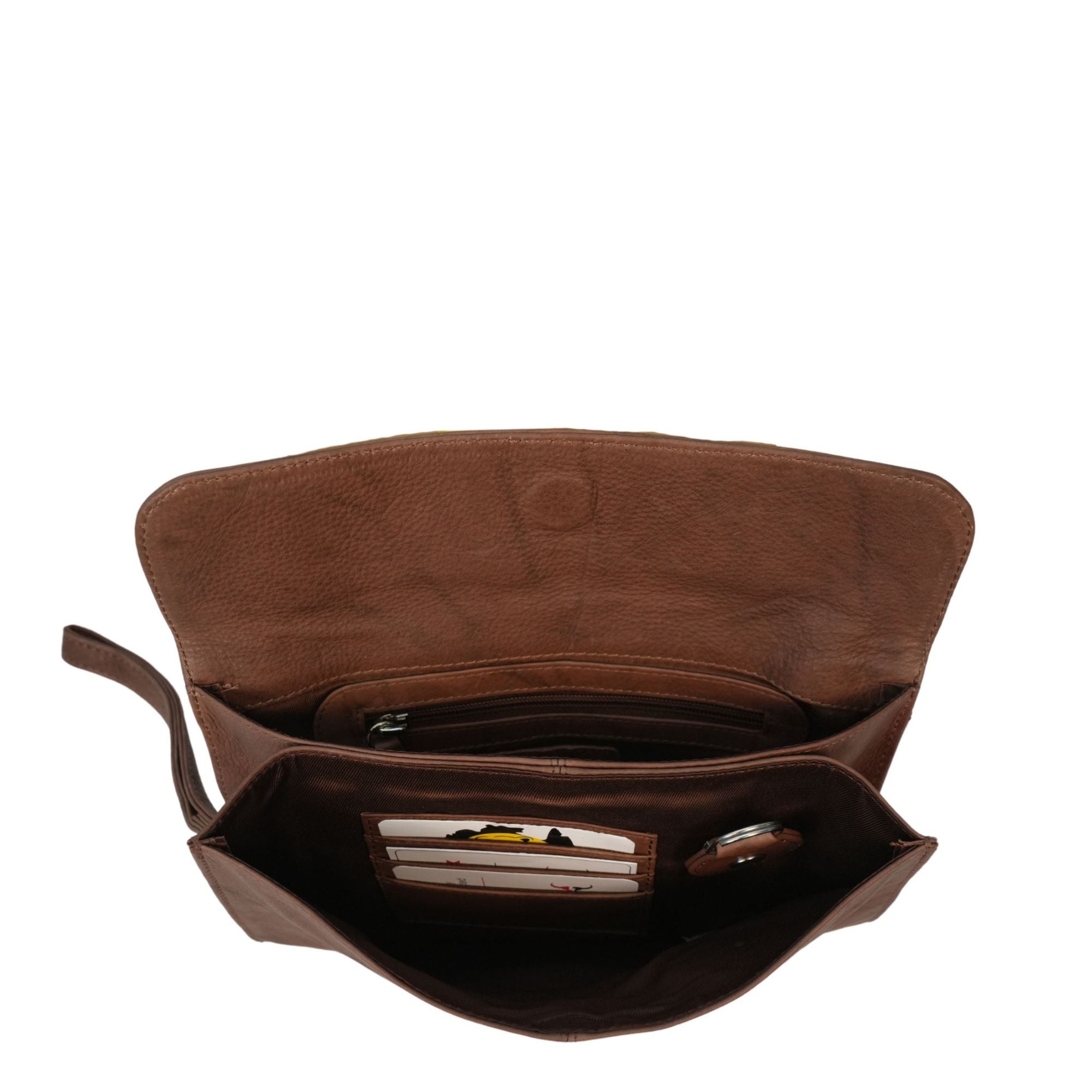 Houston Fashions – Cleo Flap Crossbody Bag - WL835