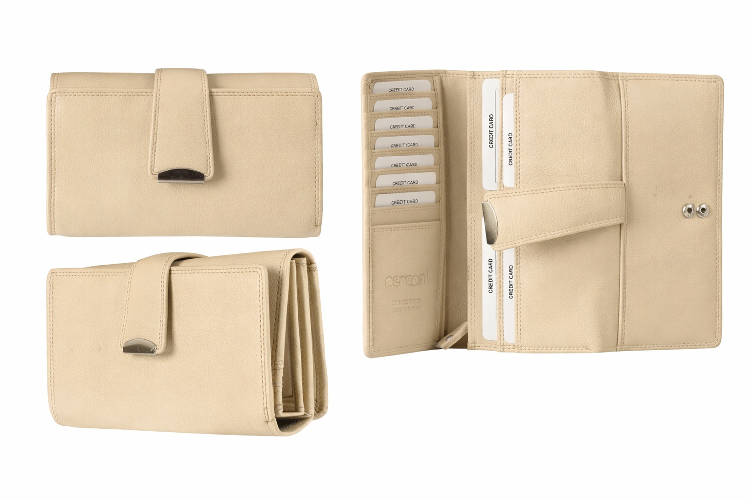 Cenzoni Fashions – Ladies Long Leather Wallet – ZLW202B