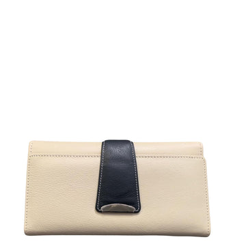 Beige Multicoloured Ladies Wallet
