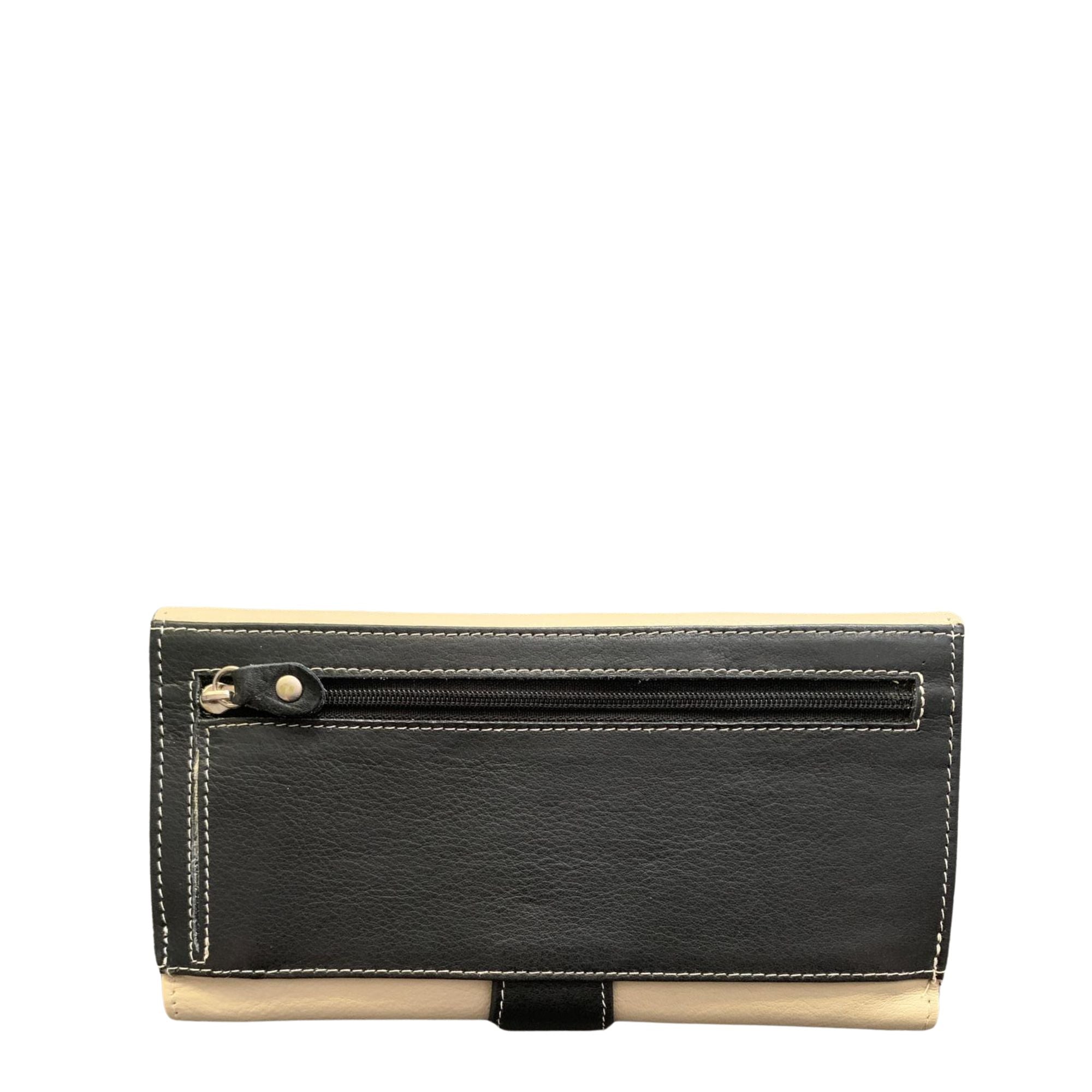 Beige Multicoloured Ladies Wallet