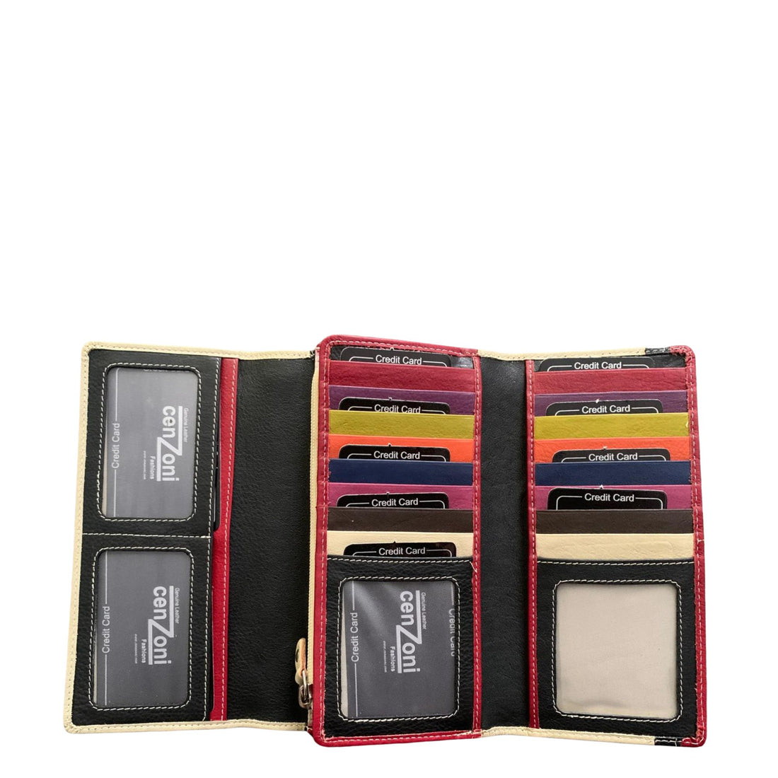 Beige Multicoloured Ladies Wallet