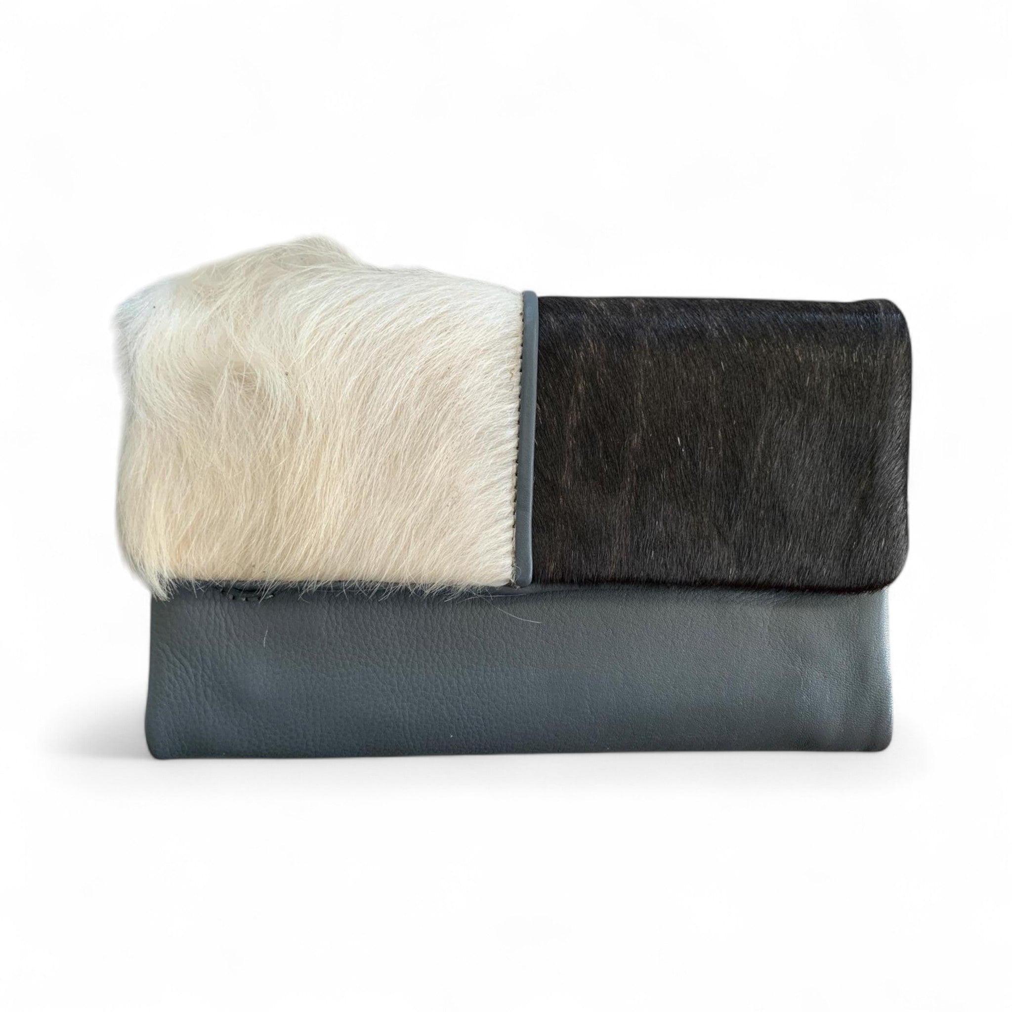 Cenzoni Fashions – Grey Flap Over Trifold Wallet – ZOPHFT01