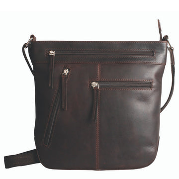Rusty Leather Cross Body Bag SEOP822
