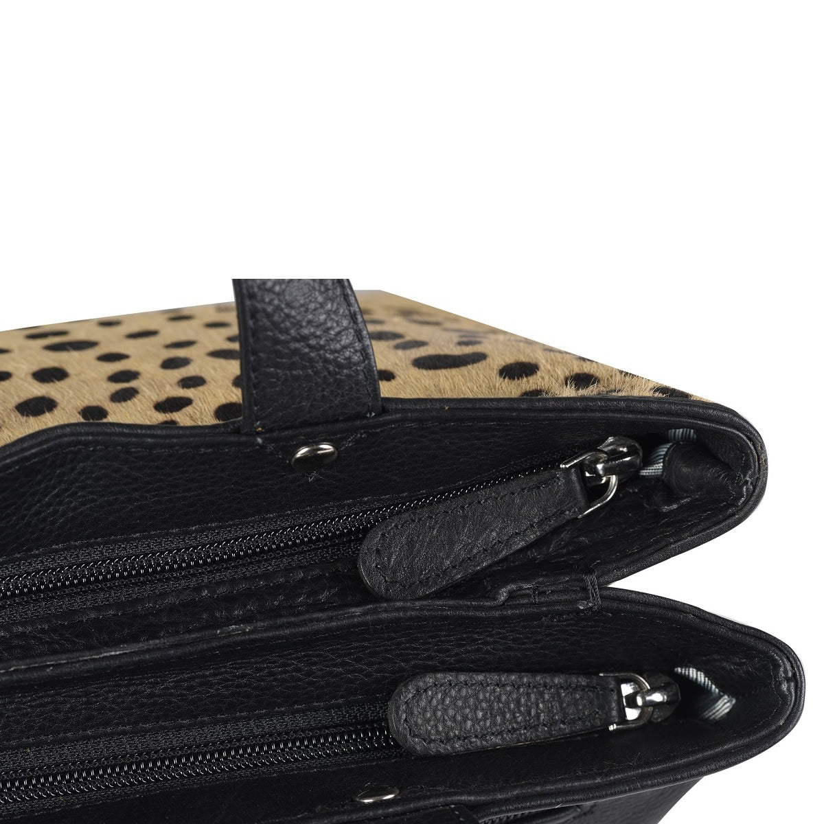 Cenzoni Giraffe Shoulder Bag Cow Hair VH08A
