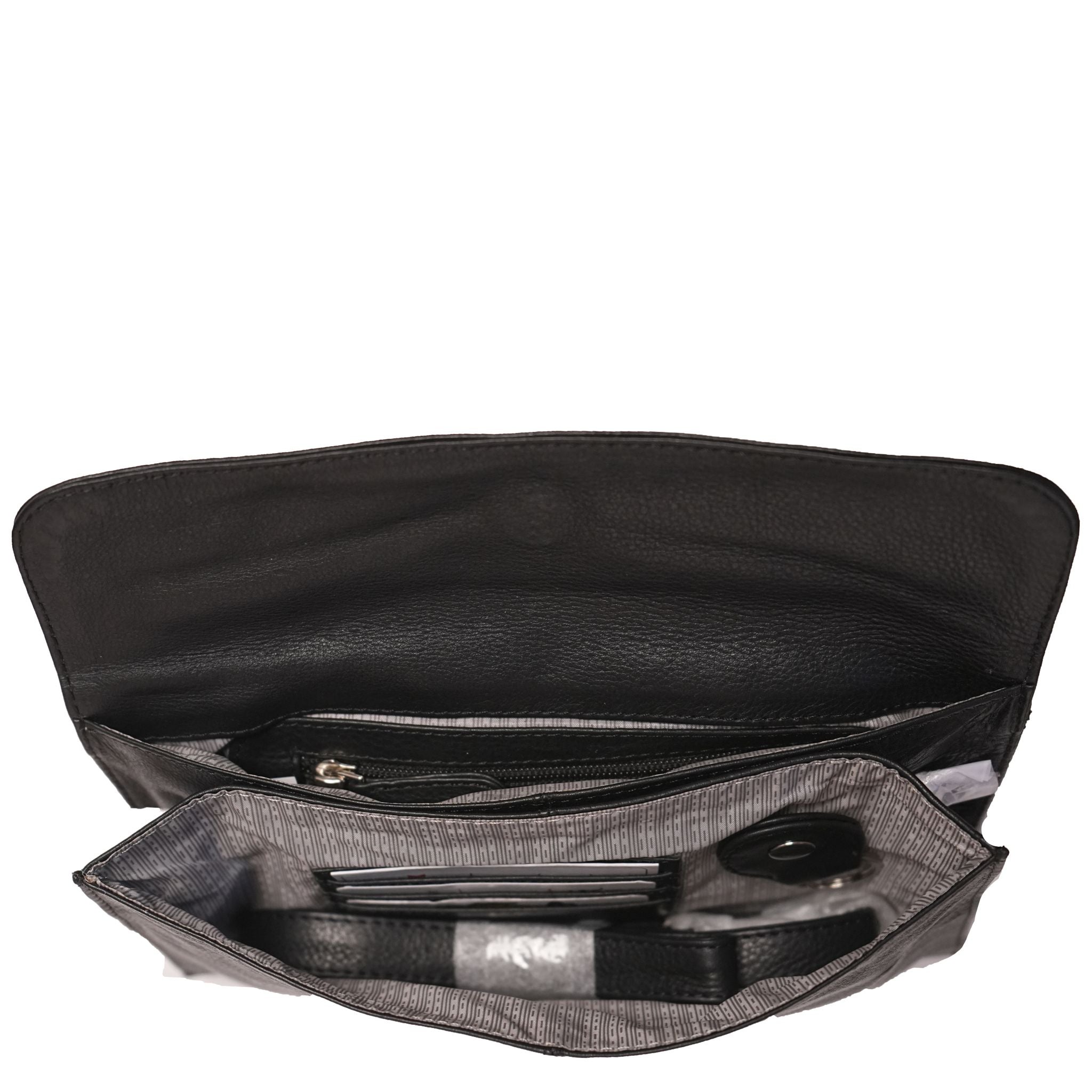 Houston Fashions – Cleo Flap Crossbody Bag - WL835
