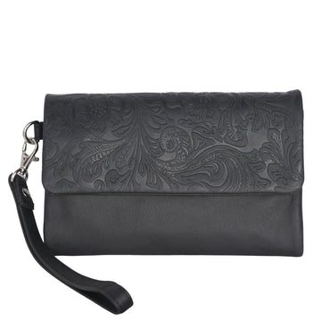 Floral Trifold Wallet