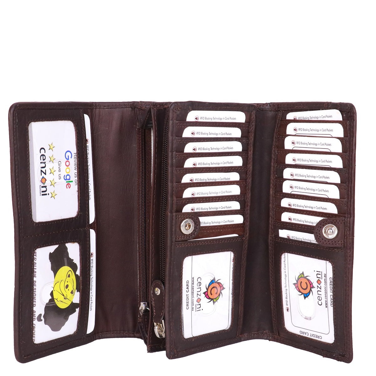 Cenzoni Long Ladies Hairon Purse ZHLW036CA