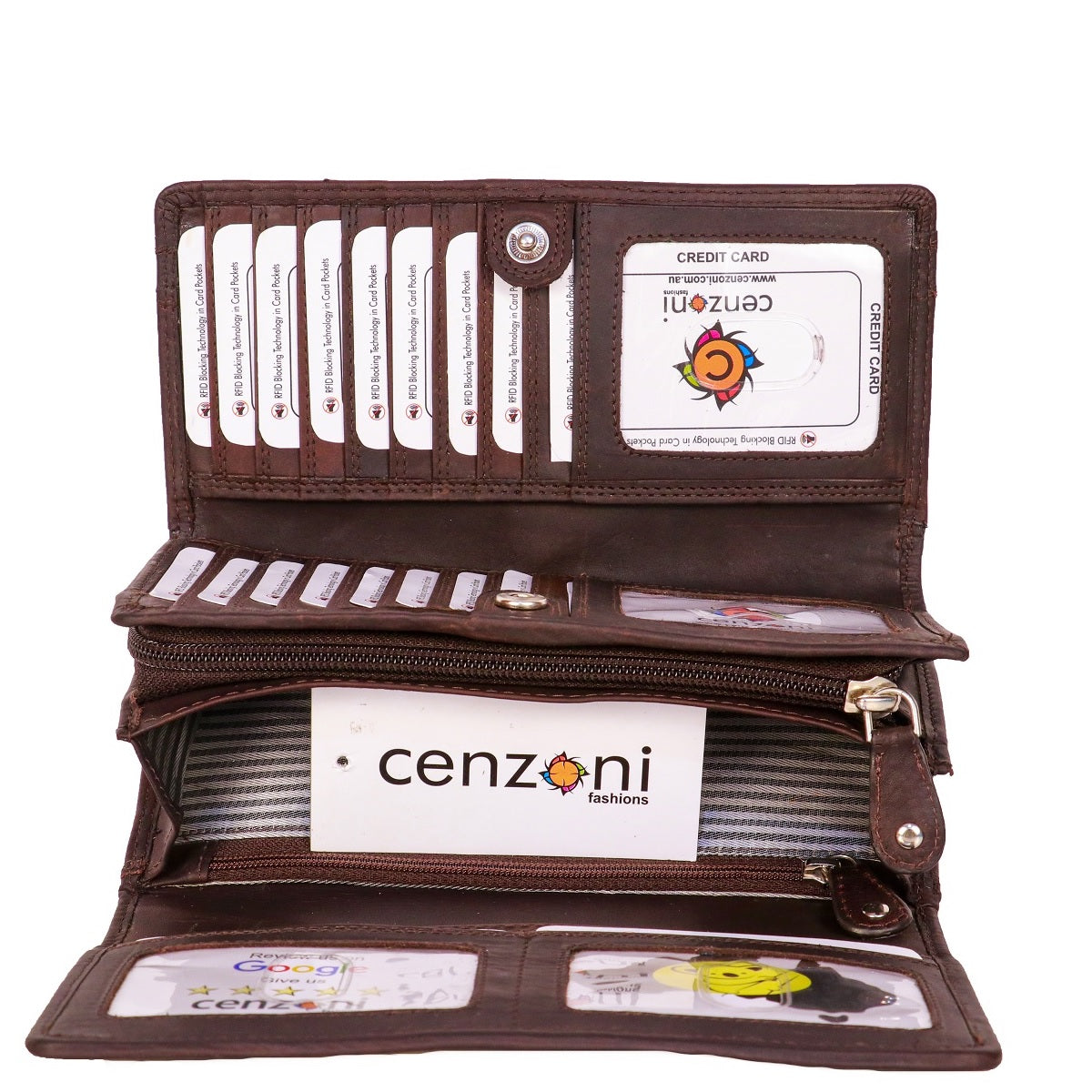 Cenzoni Long Ladies Hairon Purse ZHLW036CA