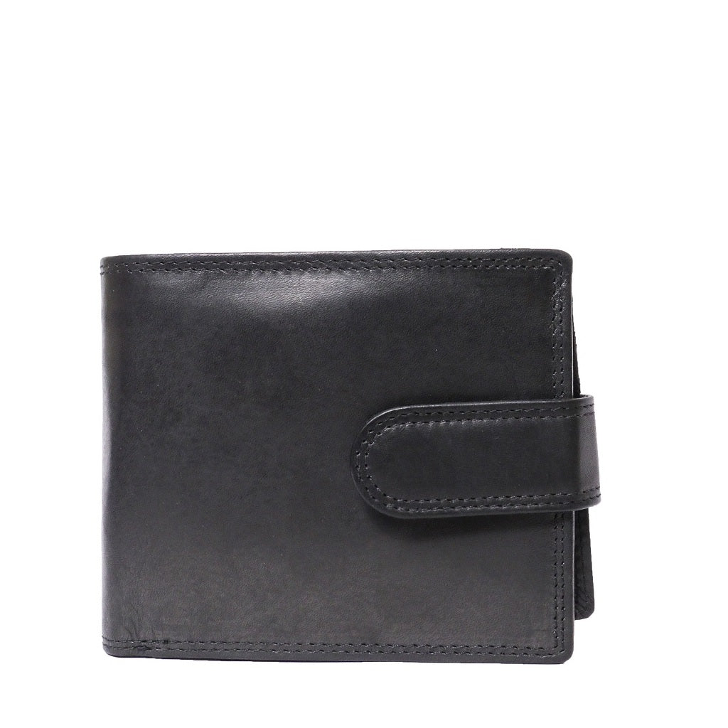 Seira Men's Leather Wallet with Flap Window ID ZMAT85L